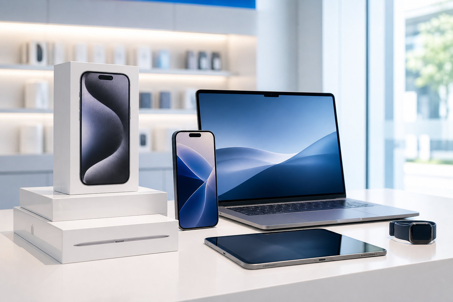 Aparelhos Apple novos para benefício de empresas conveniadas